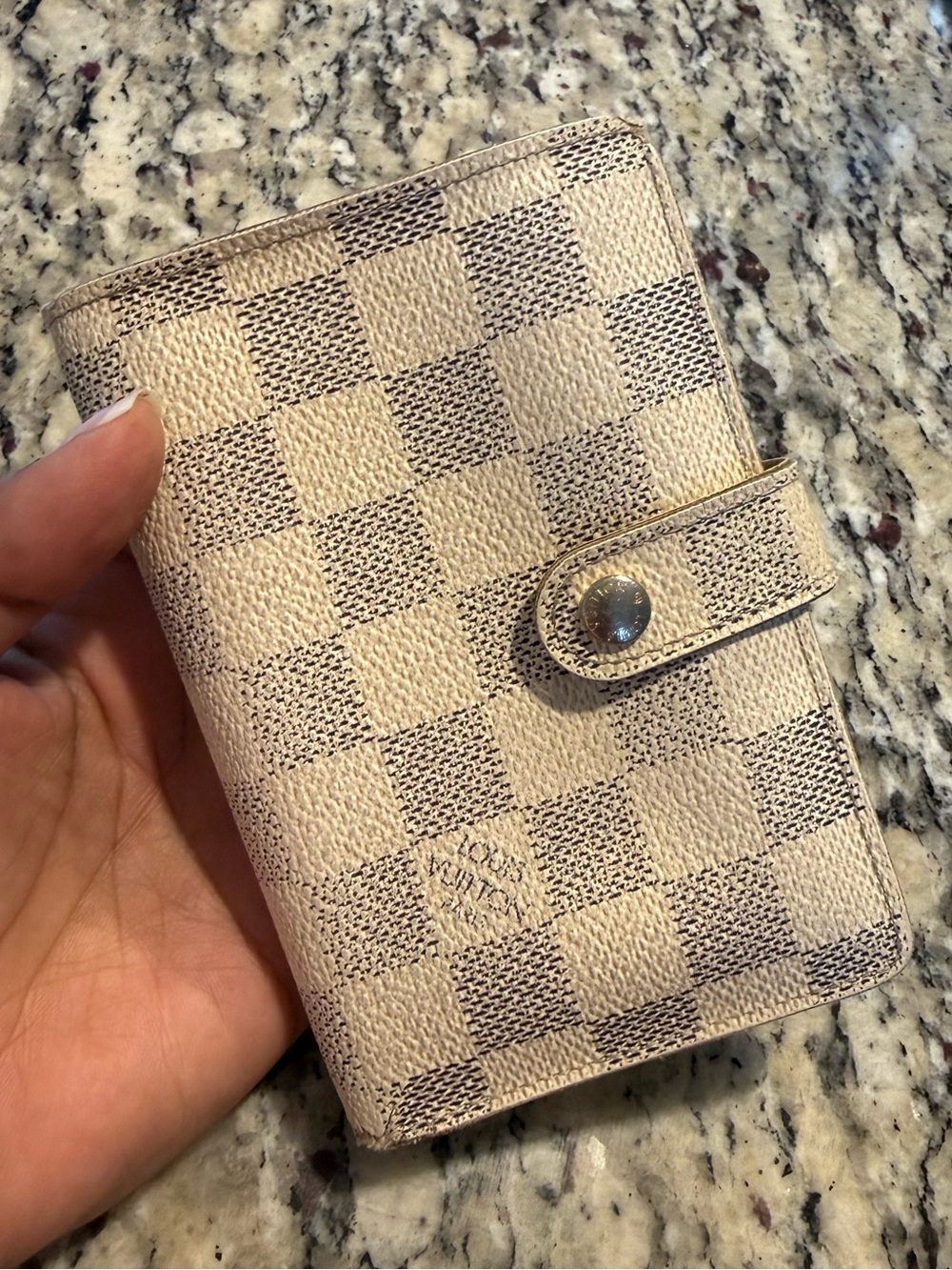 Authentic Louis Vuitton Damien Azur wallet